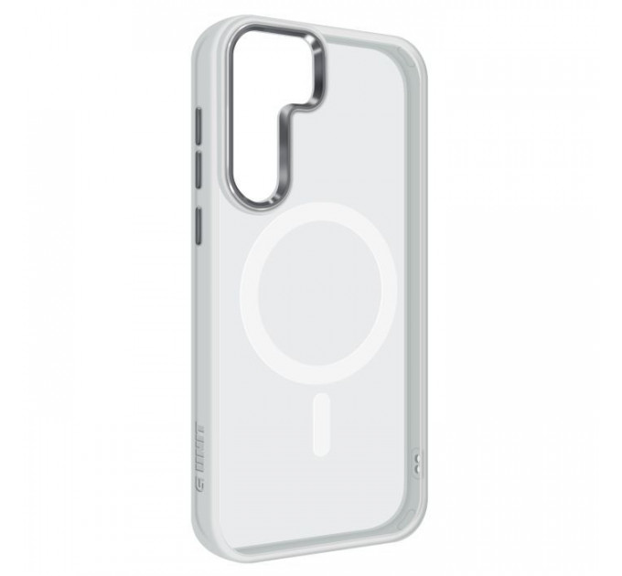 Чохол до мобільного телефона Armorstandart Unit MagSafe Samsung S24 Matte Clear Silver (ARM74861)