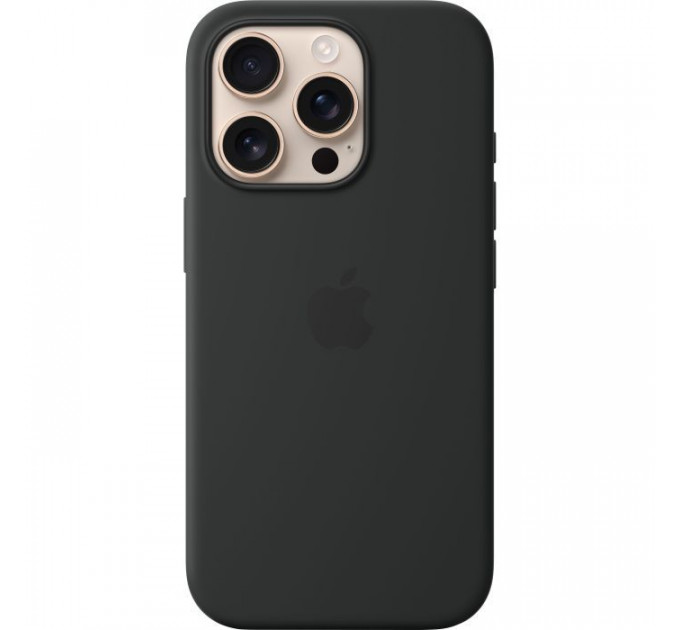 Чохол до мобільного телефона Apple iPhone16 Pro Silicone Case with MagSafe - Black (MYYJ3ZM\/A)