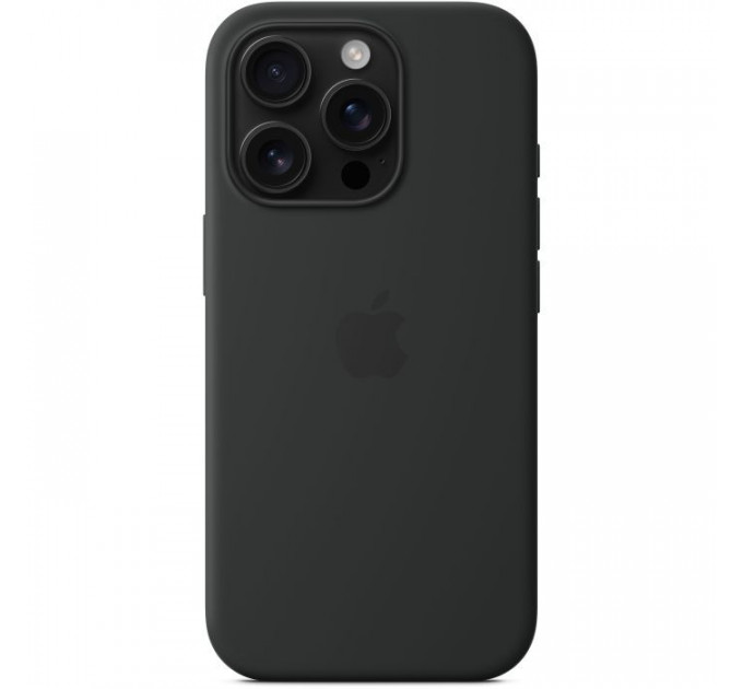 Чохол до мобільного телефона Apple iPhone16 Pro Silicone Case with MagSafe - Black (MYYJ3ZM\/A)