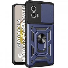 Чохол до мобільного телефона BeCover Military Motorola Moto G24\/G24 Power Blue (710723)
