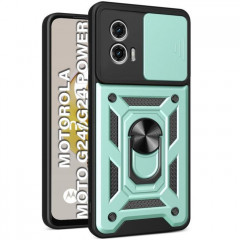 Чохол до мобільного телефона BeCover Military Motorola Moto G24\/G24 Power Dark Green (710724)