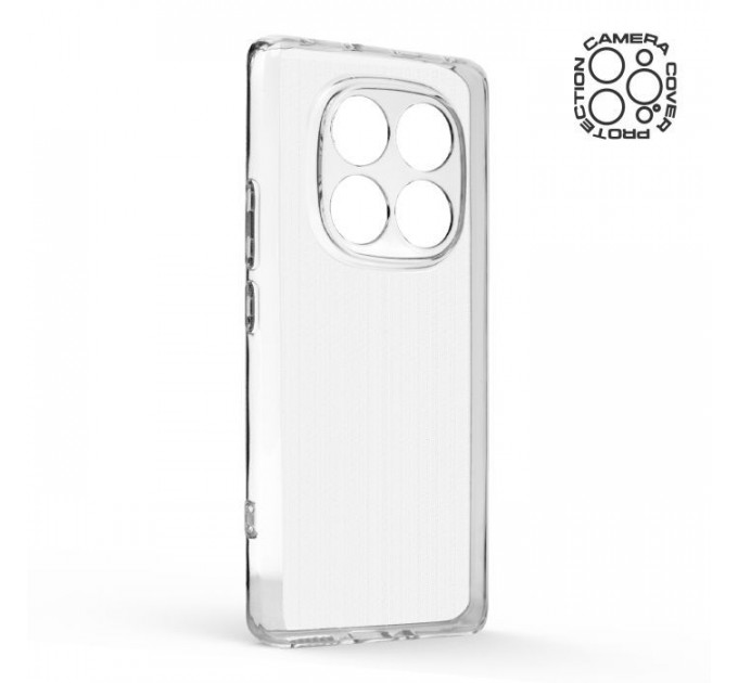 Чехол для мобильного телефона Armorstandart Air Xiaomi Redmi Note 14 Pro 4G \/ Note 14 Pro 5G Camera cover Clear (ARM79717)