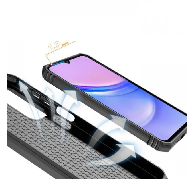 Чохол до мобільного телефона BeCover Military BeCover Samsung A16 4G SM-SM-A165\/A16 5G SM-A166 Black (712158)