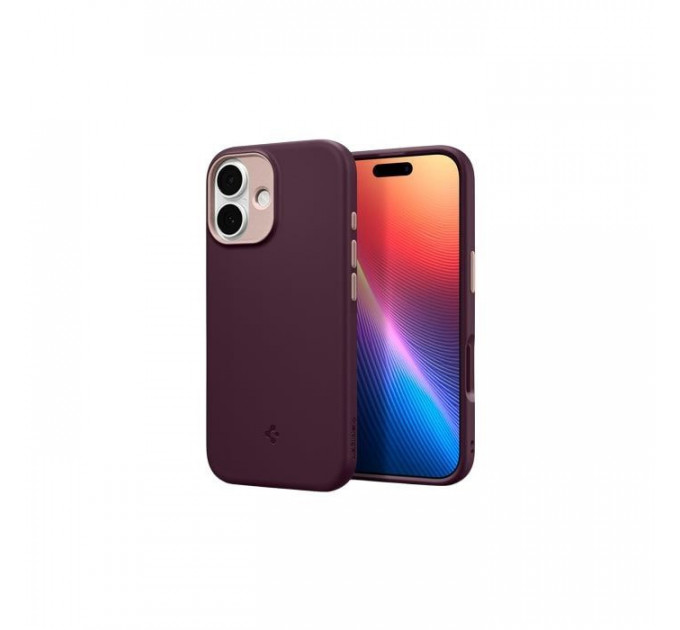 Чохол до мобільного телефона Spigen Nano Pop MagFit iPhone 17 Burgundy Bean (ACS10365)