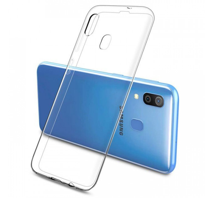 Чохол до мобільного телефона Laudtec для SAMSUNG Galaxy A20 Clear tpu (Transperent) (LC-A20C)