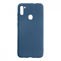 Чохол до мобільного телефона Dengos Carbon Samsung Galaxy A11, blue (DG-TPU-CRBN-67) (DG-TPU-CRBN-67)