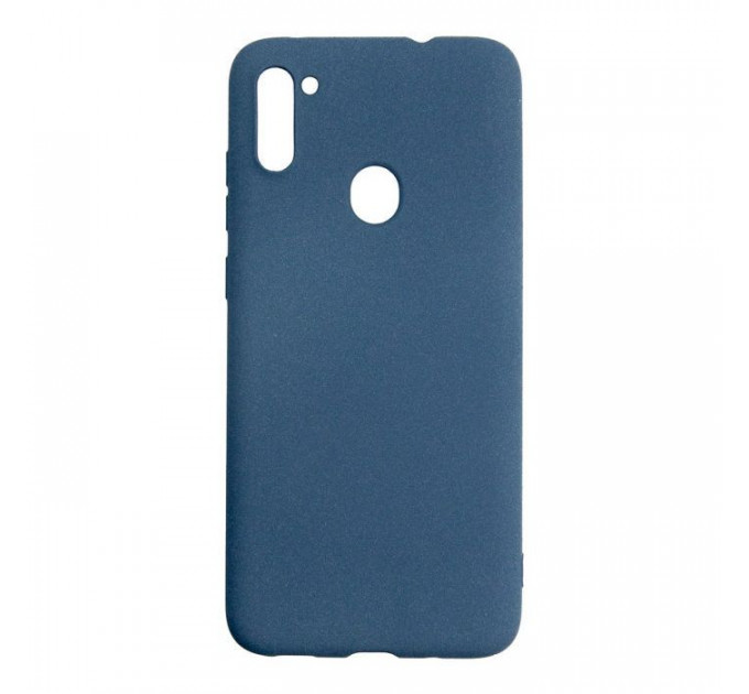 Чохол до мобільного телефона Dengos Carbon Samsung Galaxy A11, blue (DG-TPU-CRBN-67) (DG-TPU-CRBN-67)