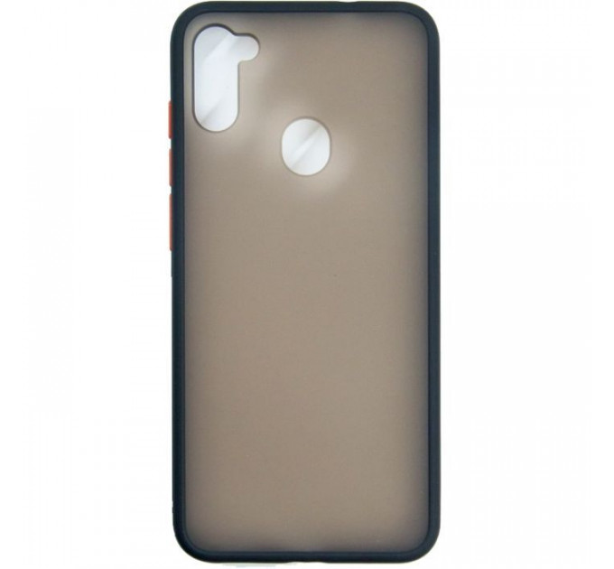 Чехол для мобильного телефона Dengos Matt Samsung Galaxy M11, black (DG-TPU-MATT-47) (DG-TPU-MATT-47)