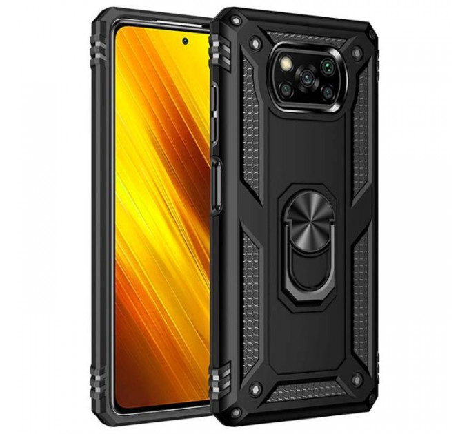 Чехол для мобильного телефона BeCover Military Poco X3 Black (705643)