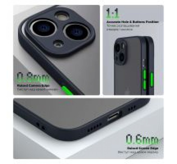 Чехол для мобильного телефона Armorstandart Frosted Matte Samsung S23FE 5G Navy Blue (ARM69716)