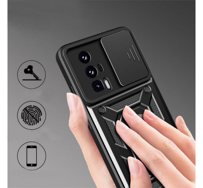 Чехол для мобильного телефона BeCover Military Poco F5 Pro Black (709997)