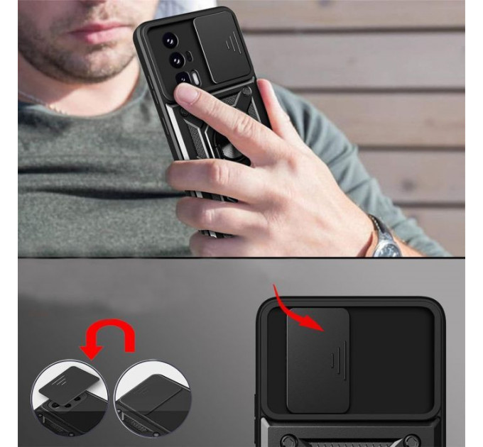 Чехол для мобильного телефона BeCover Military Poco F5 Pro Black (709997)