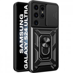 Чохол до мобільного телефона BeCover Military Samsung Galaxy S24 Ultra SM-S928 Black (710683)