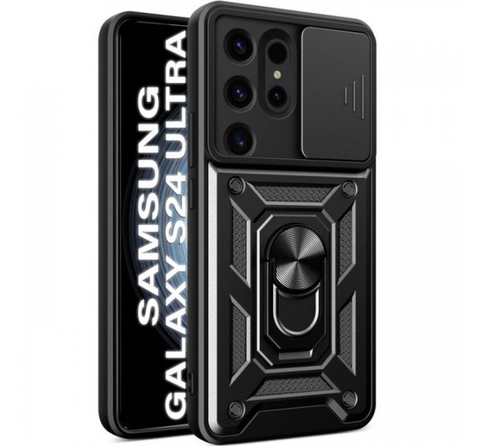 Чохол до мобільного телефона BeCover Military Samsung Galaxy S24 Ultra SM-S928 Black (710683)