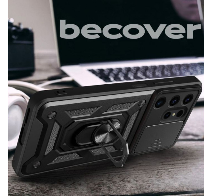 Чохол до мобільного телефона BeCover Military Samsung Galaxy S24 Ultra SM-S928 Black (710683)
