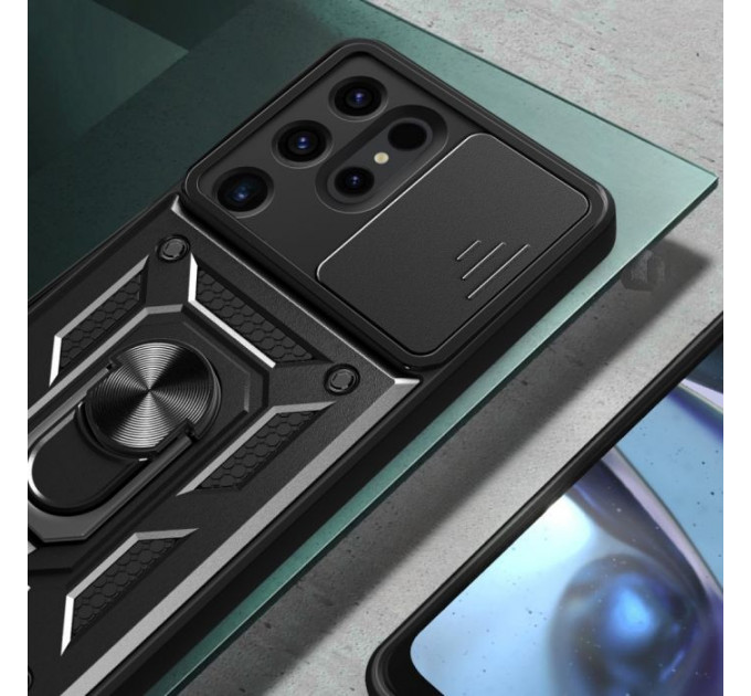 Чохол до мобільного телефона BeCover Military Samsung Galaxy S24 Ultra SM-S928 Black (710683)