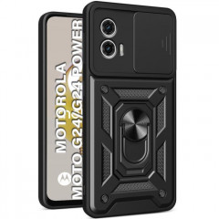 Чохол до мобільного телефона BeCover Military Motorola Moto G24\/G24 Power Black (710722)