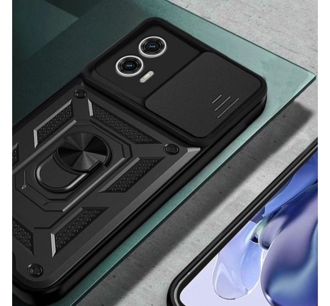 Чохол до мобільного телефона BeCover Military Motorola Moto G24\/G24 Power Black (710722)
