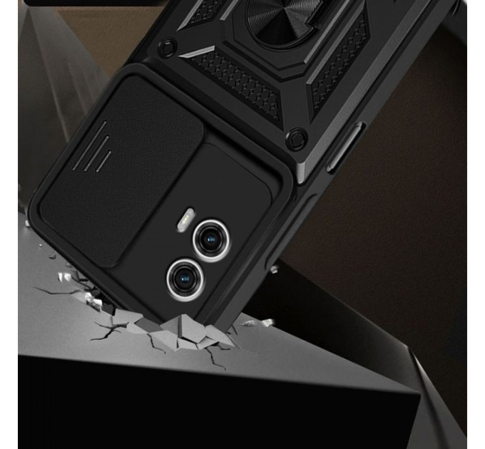 Чохол до мобільного телефона BeCover Military Motorola Moto G24\/G24 Power Black (710722)
