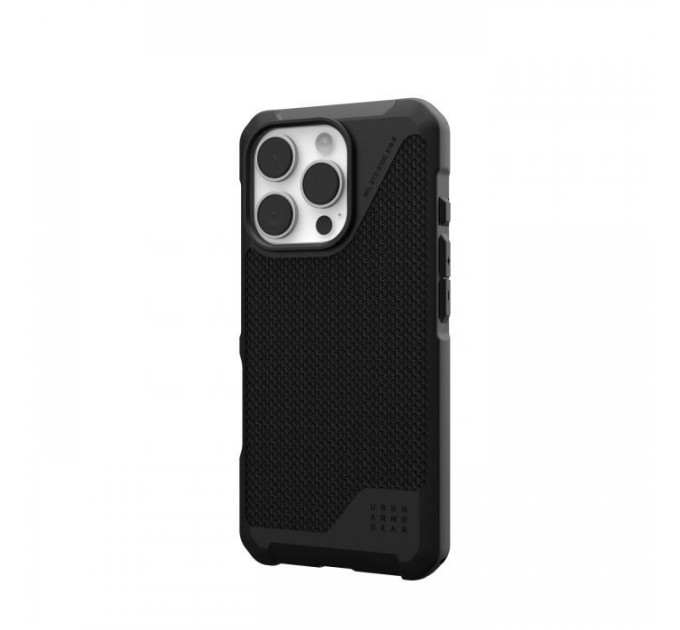 Чохол до мобільного телефона UAG iPhone 16 Pro Metropolis LT Magsafe Kevlar Black (114452113940)