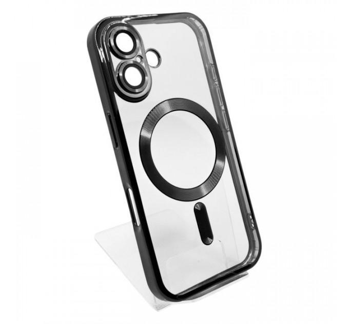 Чехол для мобильного телефона BeCover TPU Chrome Case (MagSafe) для Apple iPhone 16 Black (712070)