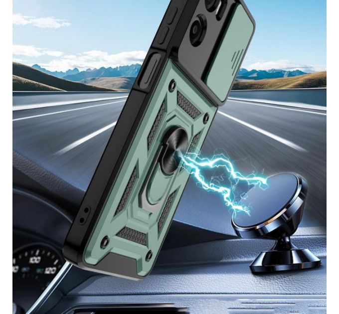 Чохол до мобільного телефона BeCover Military Motorola Moto G05 \/ E15 Dark Green (713529)