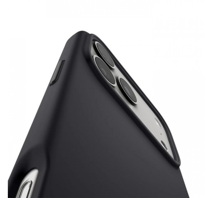 Чохол до мобільного телефона Spigen Silicone Fit MagFit iPhone 17 Pro Max Black (ACS10270)