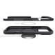 Чохол до мобільного телефона Spigen Silicone Fit MagFit iPhone 17 Pro Max Black (ACS10270)