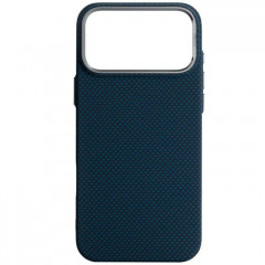 Чохол до мобільного телефона Armorstandart LikeCarbon2 MagCase Apple iPhone 17 Pro Max Kevlar Dark Blue (ARM88553)