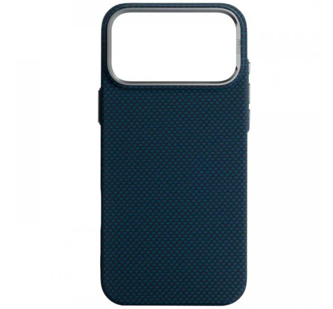 Чохол до мобільного телефона Armorstandart LikeCarbon2 MagCase Apple iPhone 17 Pro Max Kevlar Dark Blue (ARM88553)