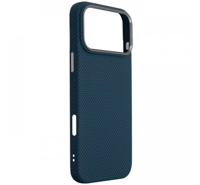 Чохол до мобільного телефона Armorstandart LikeCarbon2 MagCase Apple iPhone 17 Pro Max Kevlar Dark Blue (ARM88553)