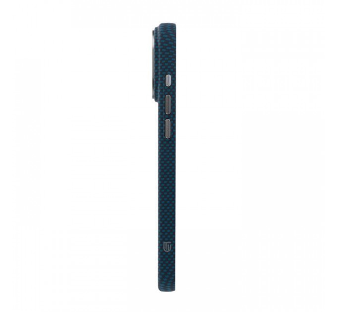 Чохол до мобільного телефона Armorstandart LikeCarbon2 MagCase Apple iPhone 17 Pro Max Kevlar Dark Blue (ARM88553)