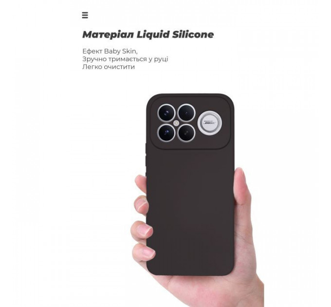 Чохол до мобільного телефона Armorstandart ICON Xiaomi Poco F8 Ultra Camera cover Black (ARM89272)
