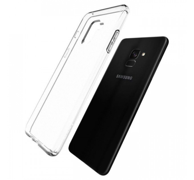 Чохол до мобільного телефона для SAMSUNG Galaxy A8 Plus 2018 Clear tpu (Transperent) Laudtec (LC-A73018BP)