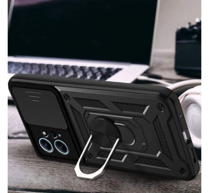 Чохол до мобільного телефона BeCover Military Xiaomi Redmi Note 12 4G Black (709155)