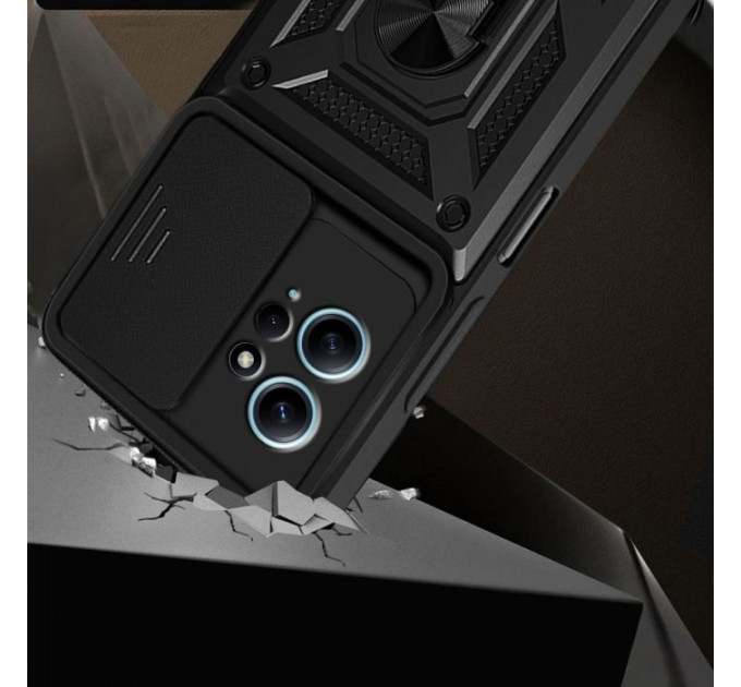 Чохол до мобільного телефона BeCover Military Xiaomi Redmi Note 12 4G Black (709155)