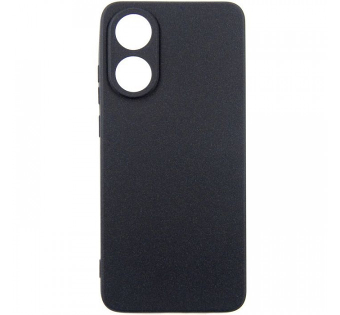 Чохол до мобільного телефона Dengos Carbon Oppo A78 4G (black) (DG-TPU-CRBN-185)