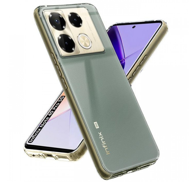 Чохол до мобільного телефона BeCover Infinix Note 40 Pro (X6851) Transparancy (711180)