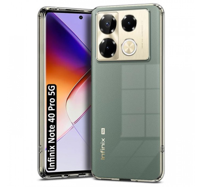 Чохол до мобільного телефона BeCover Infinix Note 40 Pro (X6851) Transparancy (711180)