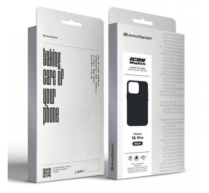 Чехол для мобильного телефона Armorstandart ICON2 MagSafe Apple iPhone 16 Pro Black (ARM78675)