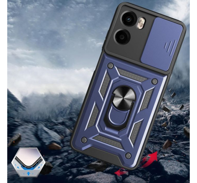 Чохол до мобільного телефона BeCover Military Motorola Moto G05 \/ E15 Blue (713528)