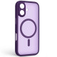 Чохол до мобільного телефона Armorstandart Lush MagCase Apple iPhone 17 Dark Violet (ARM87482)