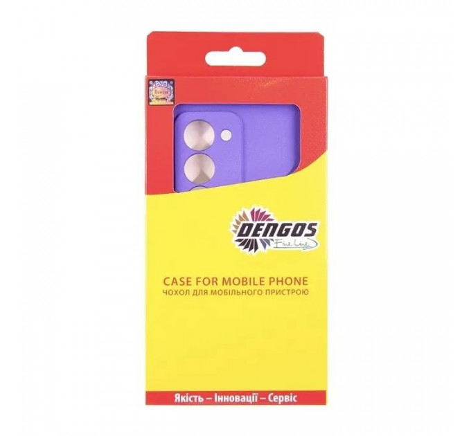 Чохол до мобільного телефона Dengos Carbon Xiaomi Redmi 15 Purple (DG-TPU-CRBN-239)