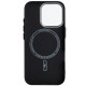 Чохол до мобільного телефона Armorstandart LikeCarbon2 MagCase Apple iPhone 15 Pro Kevlar Black (ARM88589)