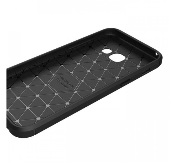 Чохол до мобільного телефона для SAMSUNG Galaxy A3 2017 Carbon Fiber (Black) Laudtec (LT-A32017B)