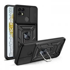 Чохол до мобільного телефона BeCover Military Xiaomi Redmi 9C \/ Redmi 10А Black (705578)