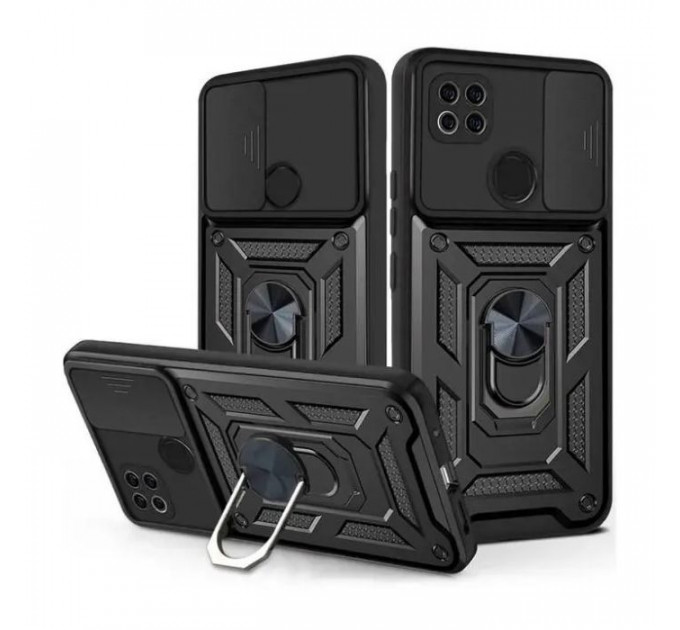 Чохол до мобільного телефона BeCover Military Xiaomi Redmi 9C \/ Redmi 10А Black (705578)