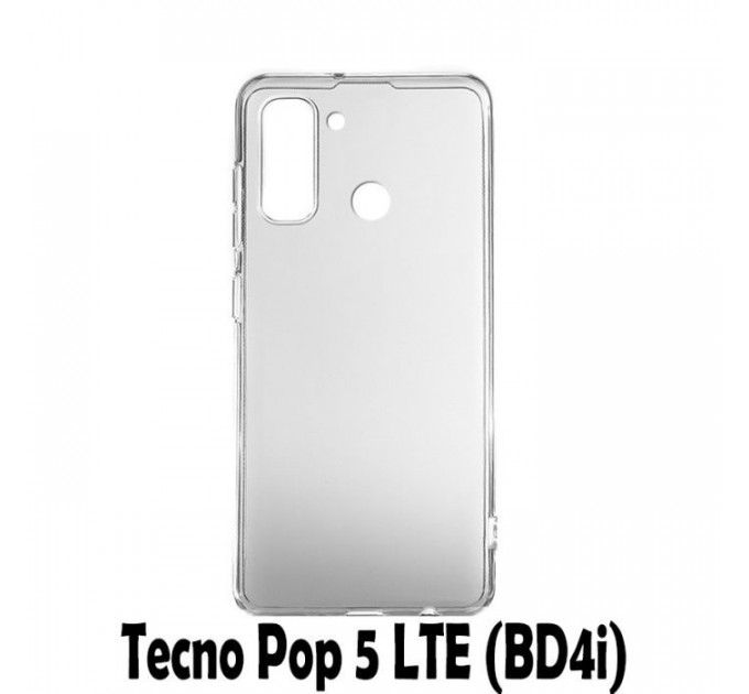 Чохол до мобільного телефона BeCover Tecno Pop 5 LTE (BD4i) Transparancy (707627)