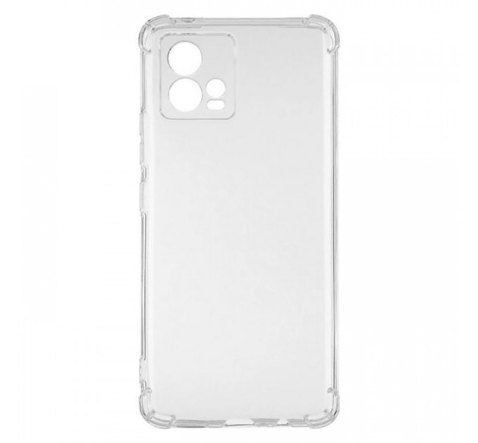 Чохол до мобільного телефона BeCover Anti-Shock Motorola Moto G72 Clear (709317)