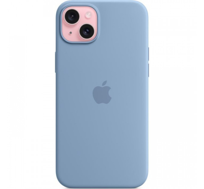 Чохол до мобільного телефона Apple iPhone 15 Plus Silicone Case with MagSafe Winter Blue (MT193ZM\/A)